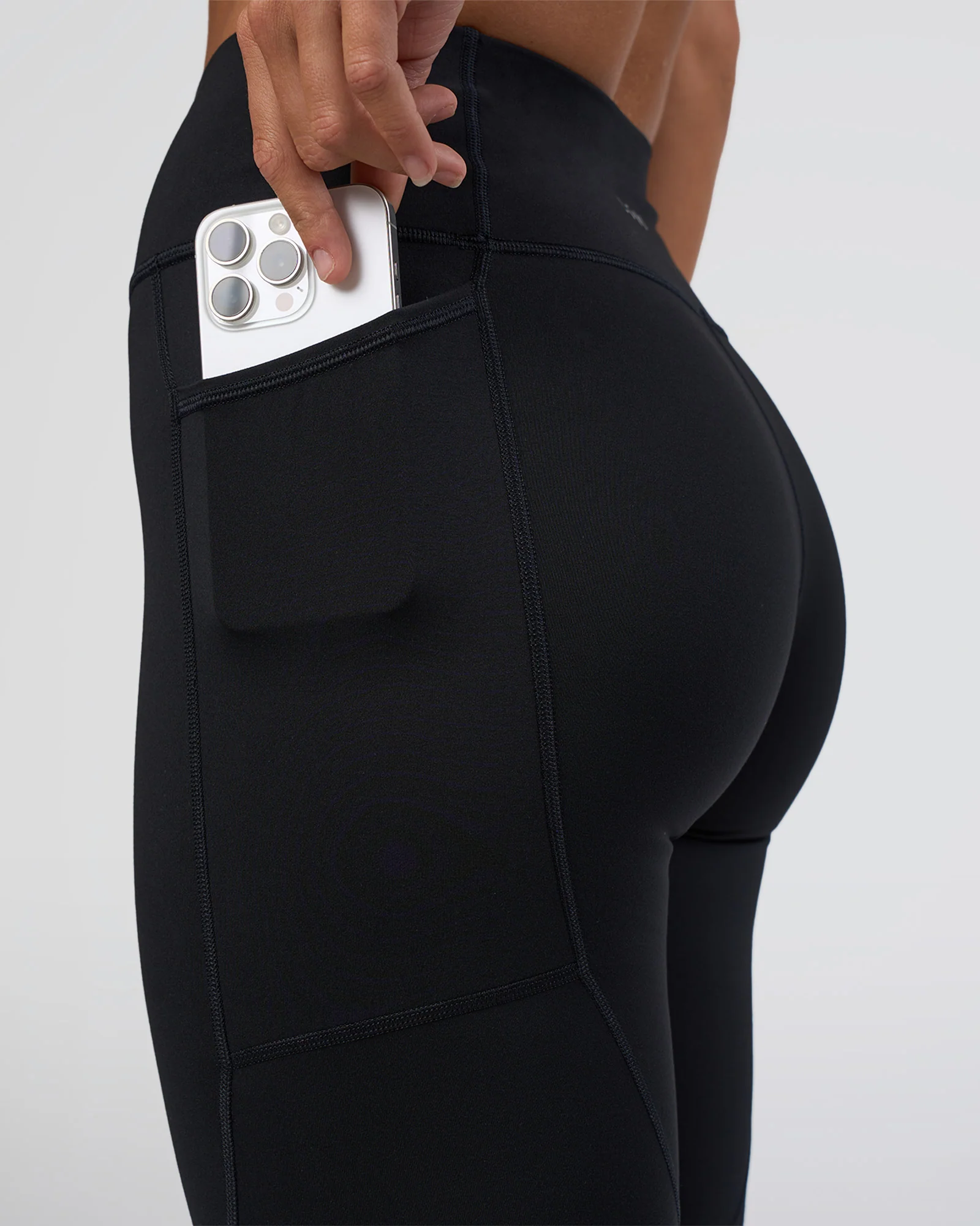 Rep Ultra High-Rise Full Length Legging Pockets - Black-Black - Image 3